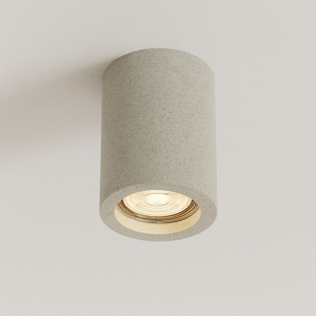 Pebble Ceiling (Round) in White